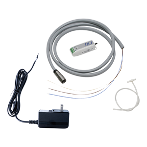 DCI 9881 ISO 5-Hole Economy Handpiece Illumination System, 7', Sterling