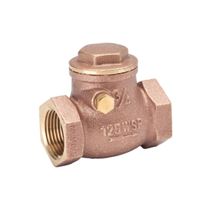 DCI 2676 Brass Swing Check Valve, 3/4"