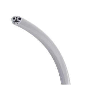 DCI 426B FC Tubing, 4 Hole, Poly Asepsis Gray; Box of 100ft