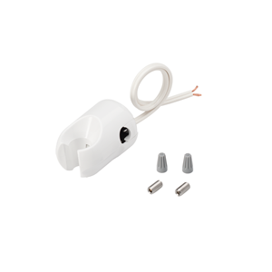 DCI 4563 Holder, Electric Auto, Molded, Normally Closed, White