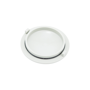 DCI 5888 Vacuum Canister Cap w/O-ring, Bottom & Side Mounted, Gray