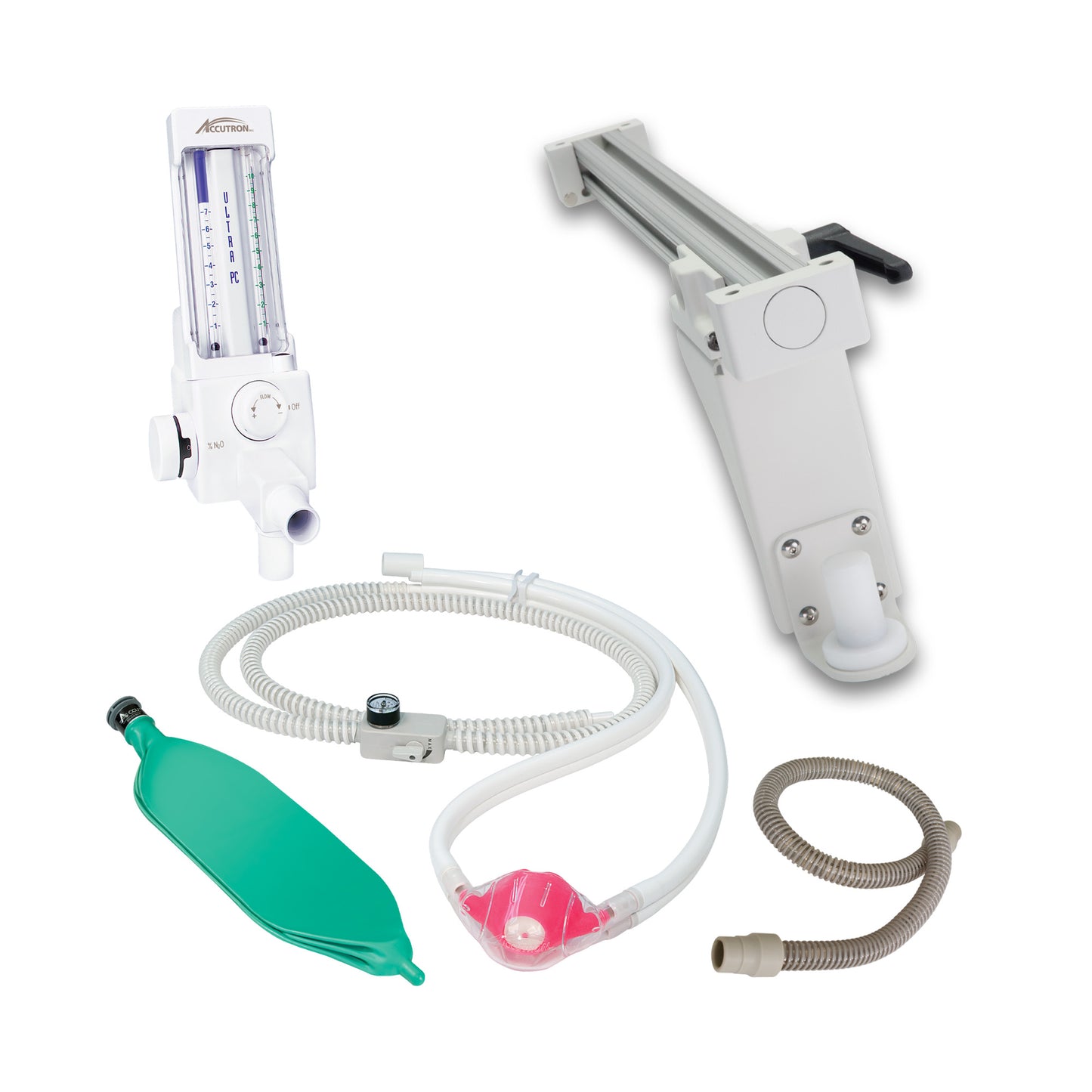 Accutron Ultra PC percent Flowmeter Pkg. U (Universal Cabinet Slide, PC/DC)