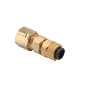 DCI 0034 3/8" Poly x 3/8" Compression Tube Union