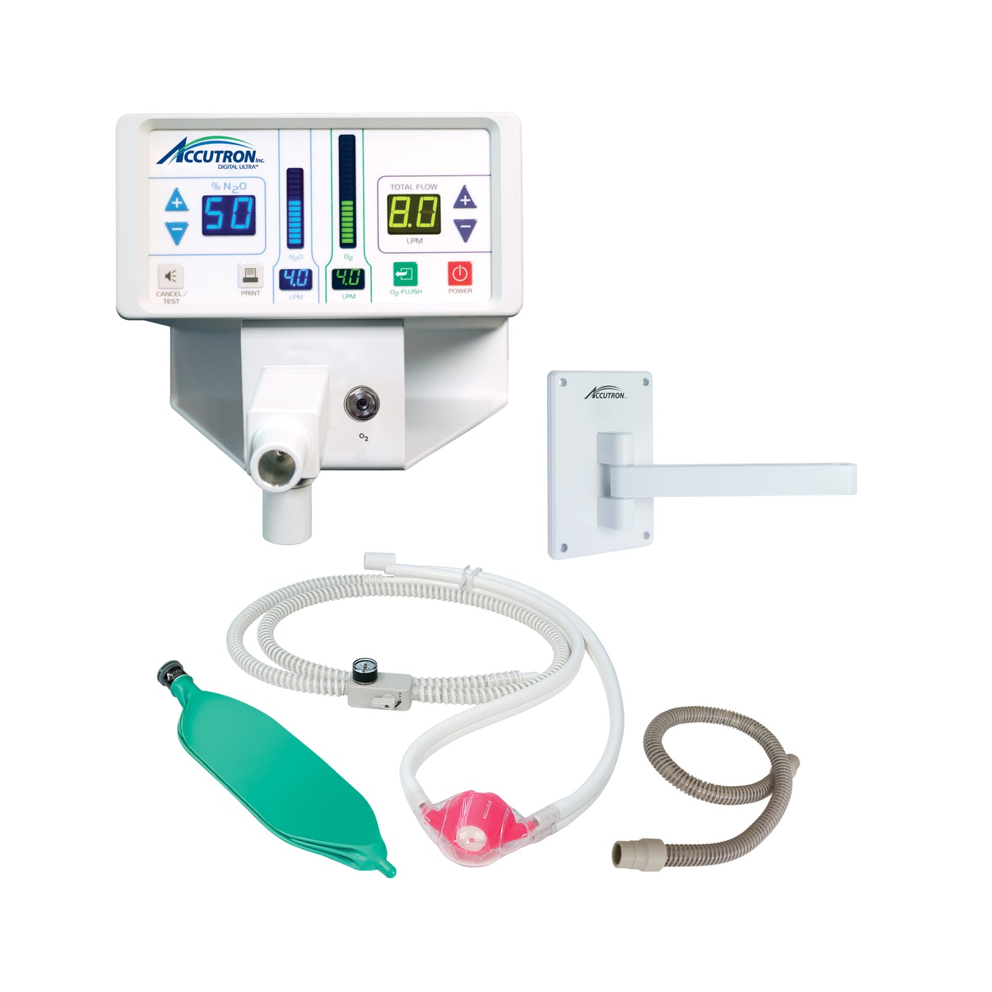 Accutron Digital Ultra Flowmeter Pkg. D (9-inch Wall Arm)