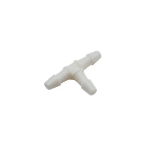 DCI 0083 1/8" Barb Tee, Plastic; Pkg of 10