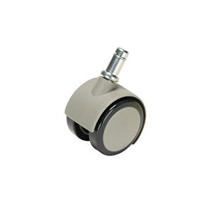 DCI 2972 Caster, Soft Wheel for Hard Floors, Gray, Pkg of 5