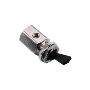 DCI 7012 Toggle Valve, On/Off, 2-Way, Gray