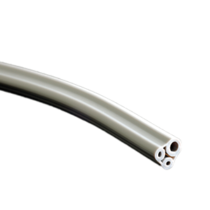 DCI 322 HP Tubing, 3 Hole, Asepsis Straight Gray