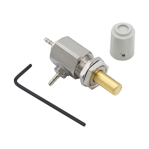 DCI 7052 Needle Valve w/Knob, Gray