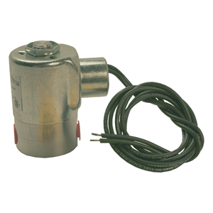 DCI 2830 Water Solenoid Valve, 2-Way 1/8" NPT, 24 Volt, 12" Leads, 1/2" Hub Mount