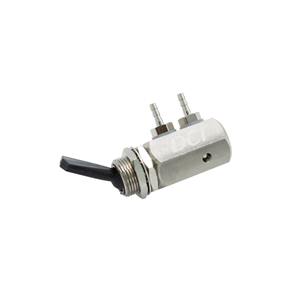 DCI 7845 Toggle Cartridge Valve, On/Off, Side Port, 2-Way, Normally Closed, Black