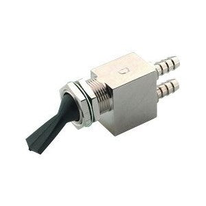 DCI 7160 Rear Ported Valve, 3-Way, Black