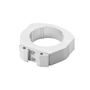 DCI 5825 Vacuum Canister 2" Post Mount w/Gray Bracket, Anodized