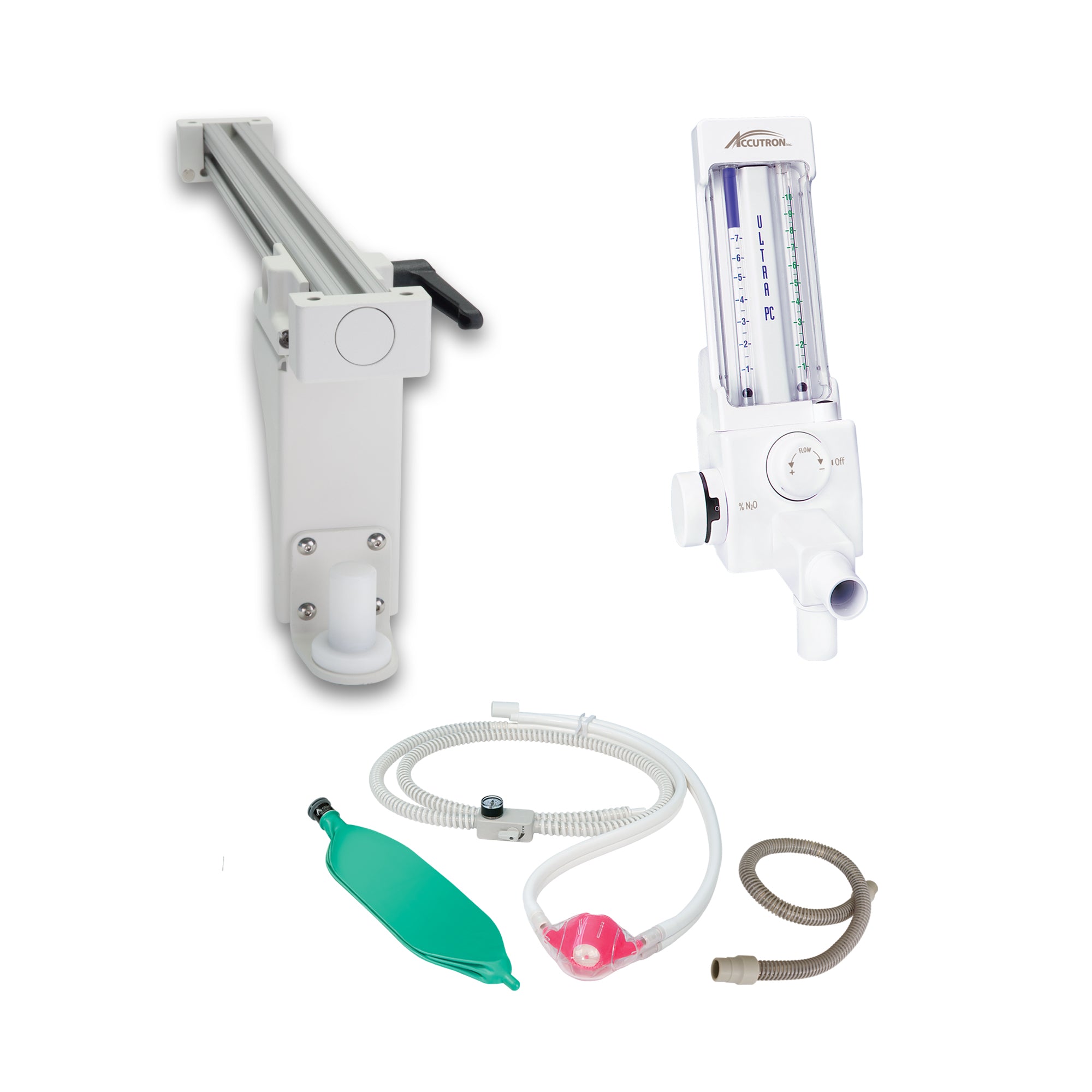 Accutron Ultra DC Flowmeter Pkg. F (Telescoping Wall Arm)