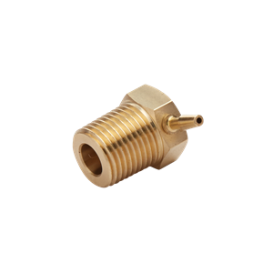 DCI 0991 1/16" Barb x 1/8" MPT 90 Degree Elbow