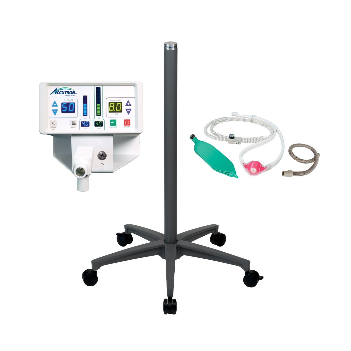 Accutron Digital Ultra Flowmeter Pkg. C (Mobile Stand)