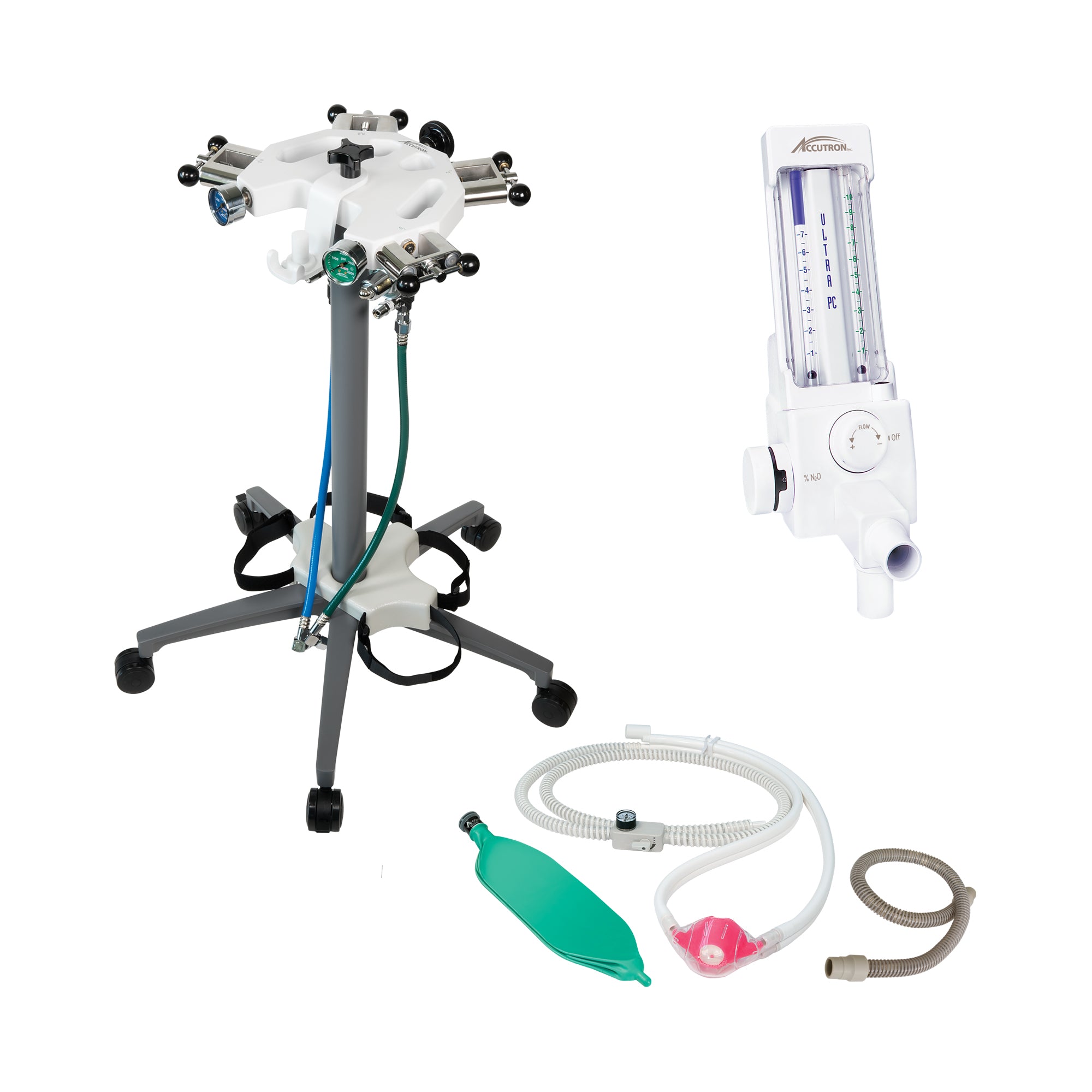 Accutron Ultra DC Flowmeter Pkg. B (4-Cylinder Portable)