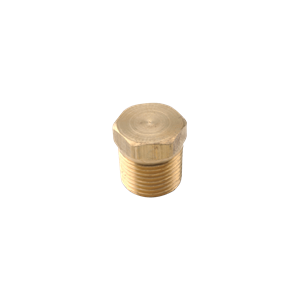 DCI 0160 3/8" MPT Pipe Plug, Hex Head