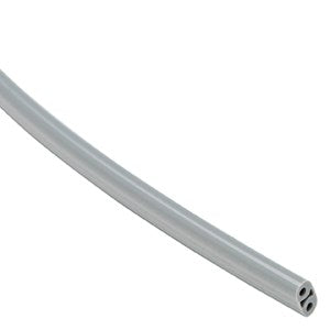 DCI 231 Syringe Tubing, 2 Hole, Asepsis Straight Black