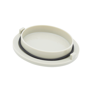 DCI 5866 Vacuum Canister Cap w/O-ring, Bracket Mounted, Gray