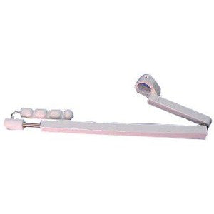 DCI 8185 Telescoping Arm w/3 Position Holder, White