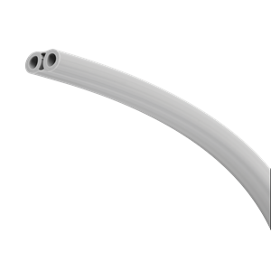 DCI 252 FC Tubing, 2 Hole, Vinyl Asepsis Gray