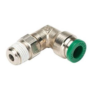 DCI 9343 1/4" NPT x 1/4" PI, 90° Elbow