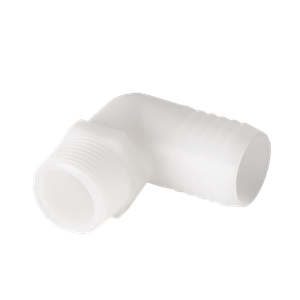 DCI 0975 3/4" MPT x 3/4" Barb Elbow Adapter, Plastic