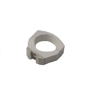 DCI 5827 Vacuum Canister 2" Post Mount w/Gray Bracket, White