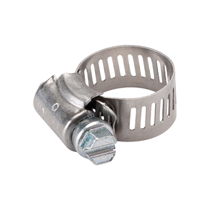 DCI 9350 Hose Clamp, Stainless Steel, 3/8" - 7/8"; Pkg of 10