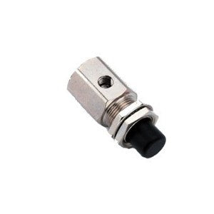 DCI 7036 Push Button Momentary, 3-Way, Normally Open, Gray