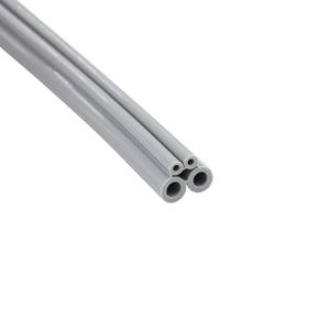 DCI 422 FC Tubing, 4 Hole, Vinyl, Gray