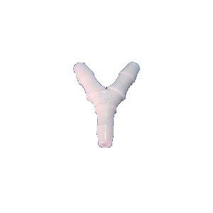 DCI 0086 1/16" Barb Y, Plastic; Pkg of 10