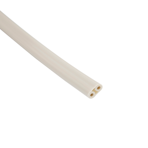 DCI 233R Syringe Tubing, 2 Hole, Asepsis Straight LT Sand; Roll of 100ft