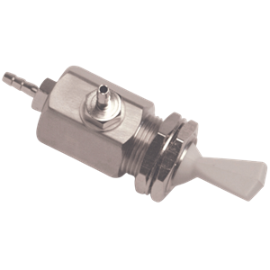 DCI 7016 Toggle Valve, On/Off, 3-Way, Gray