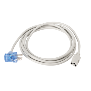 DCI 9280 Hospital Grade Cord, Right Angle, #18 Gauge, IEC Style