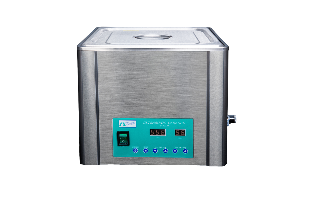 Tri-Clean by BrandMax Ultrasonic Cleaner U-13LH *Free enzyme cleaner with every unit*