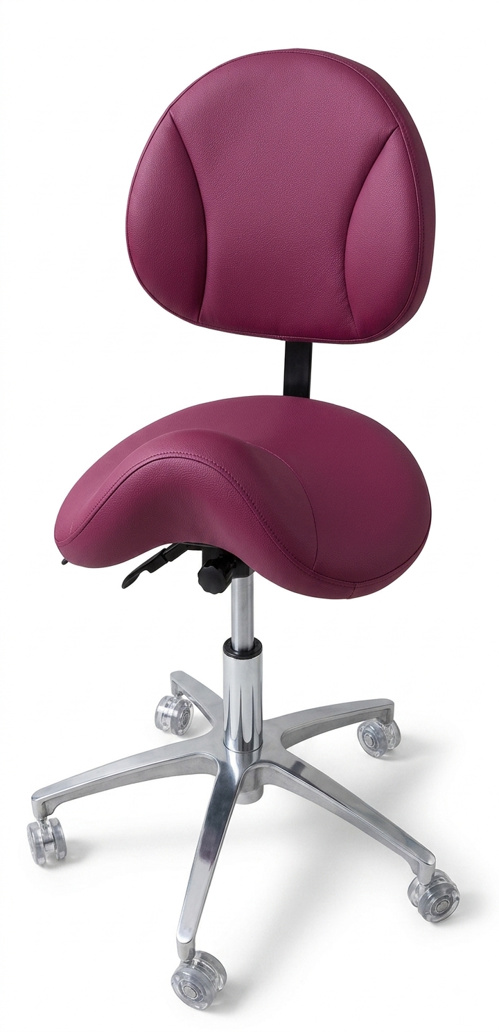 ADS D5 Saddle Doctor Stool - Nappa Leather