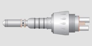 J. Morita TwinPower Turbine 4H PAR-4HEX-KV-45 (Kavo MULTIflex LUX Coupling) without Light