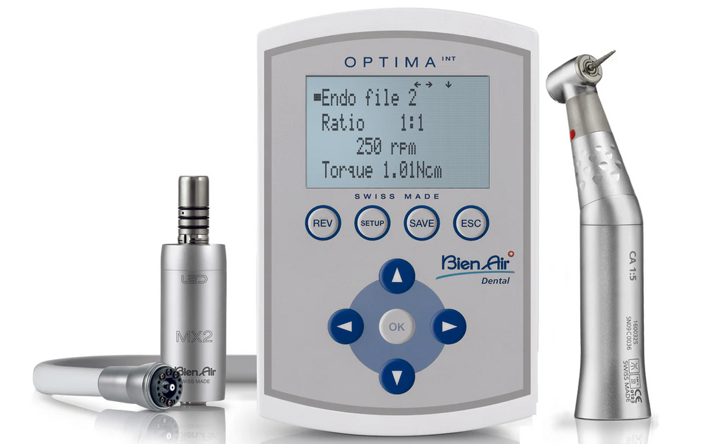 Optima MX2 INT - With Endodontic Function With Bien Air 1:5 Classic Angle