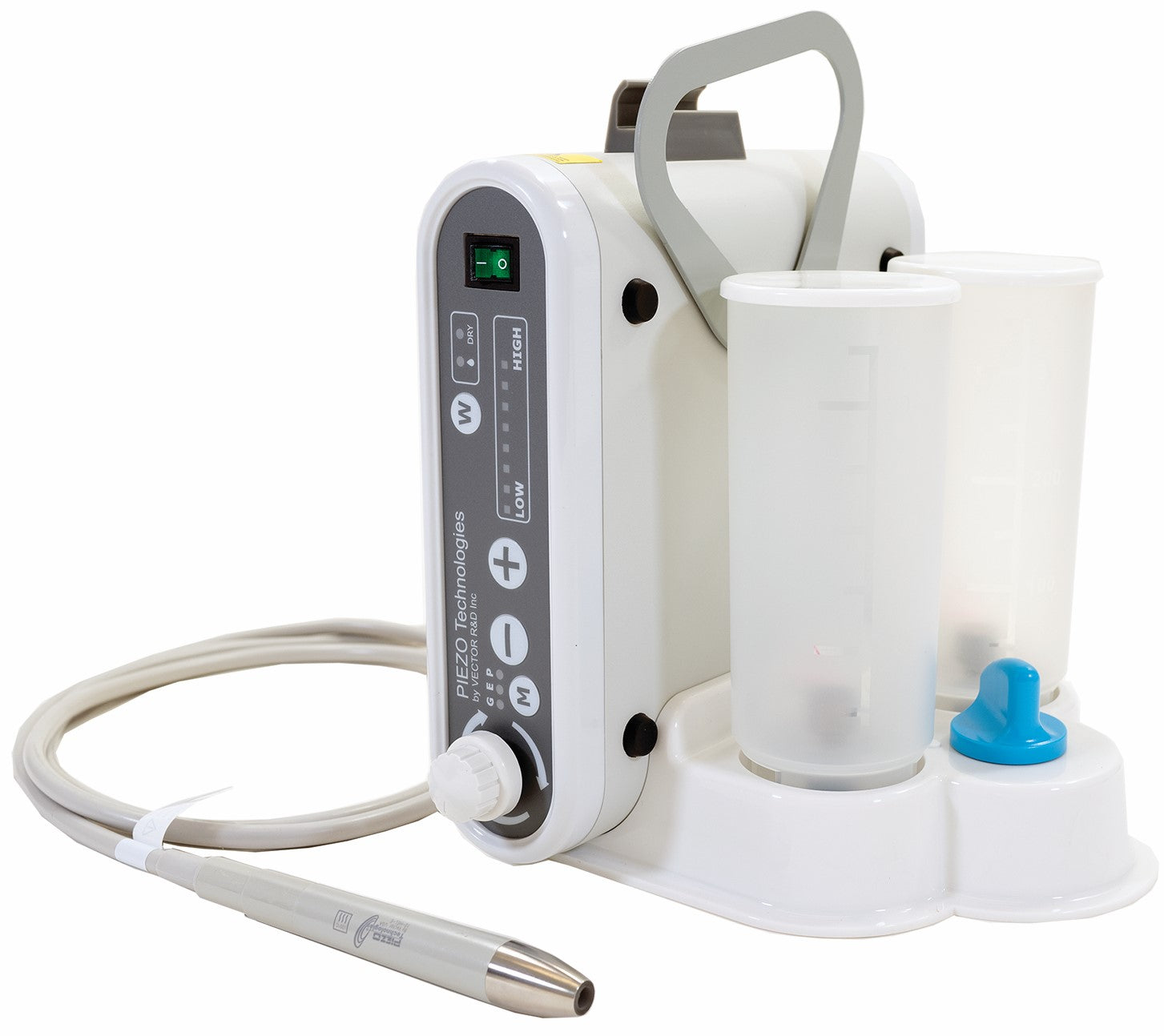 Vector Piezo Tech Power Plus Desk-top Scaler, Dual Bottle Water - EMS Comp.