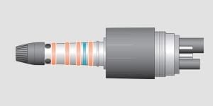 J. Morita TwinPower Turbine 4H PAR-4HEX-O-SR (Sirona R/F Coupling)