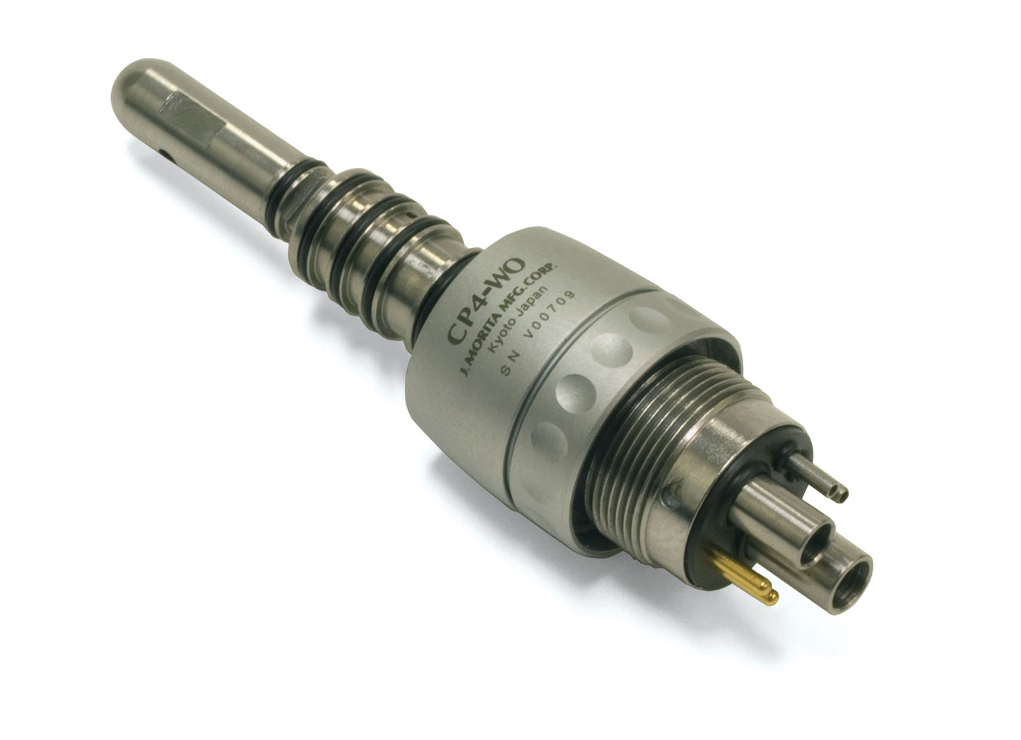 J. Morita TwinPower 4-Hole Coupling CP4-WO with water adjustment and light (6 Pin)