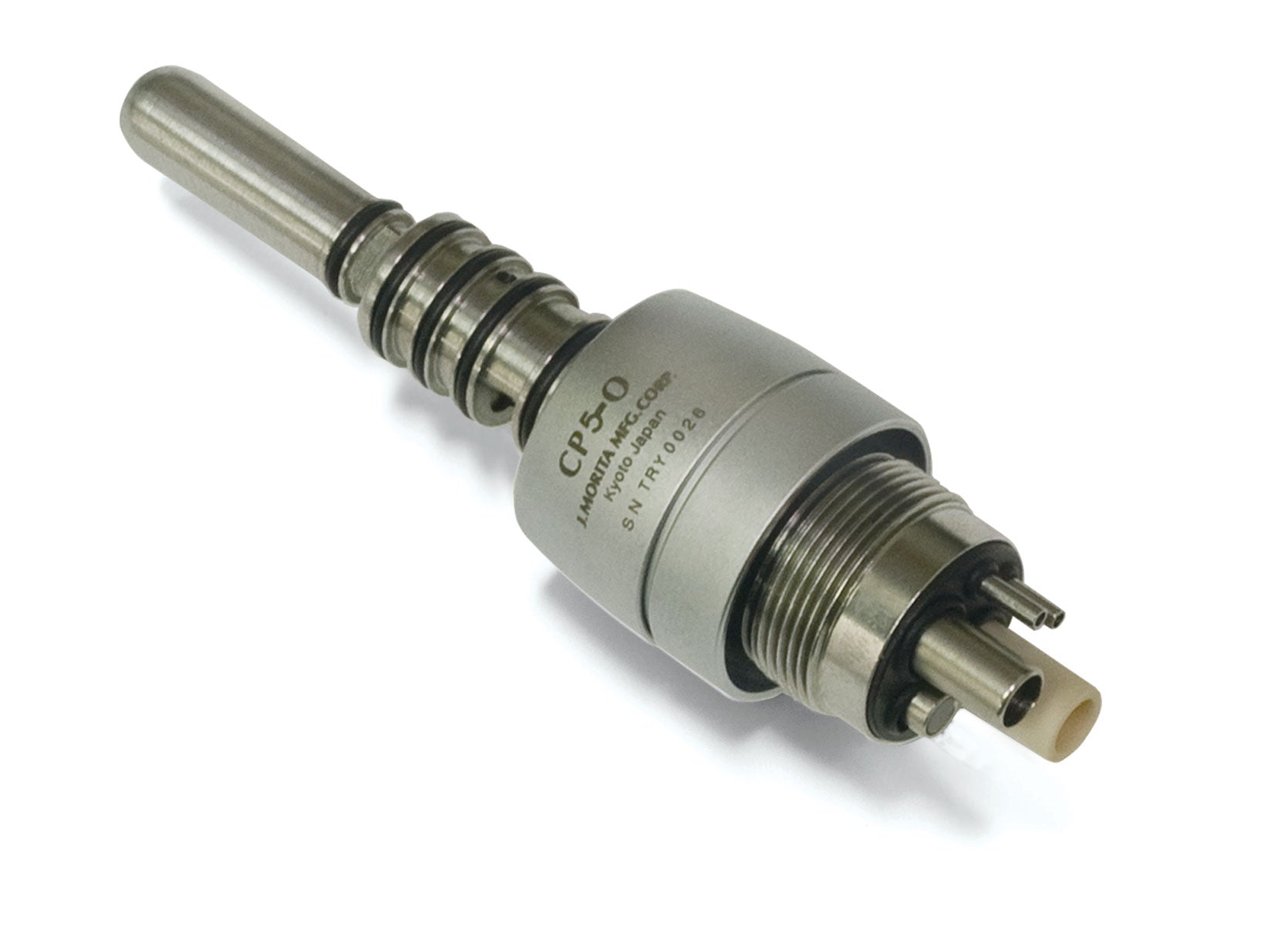 J. Morita TwinPower 4-Hole Coupling CP5-O with light (5 Hole)