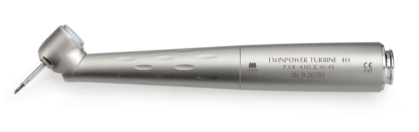 J. Morita TwinPower Turbine 4H PAR-4HEX-O-45 (Morita Couplings) with Light