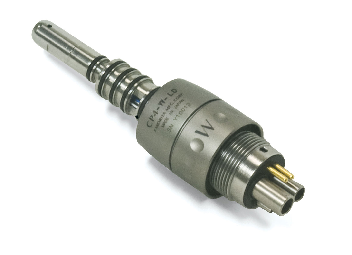 J. Morita TwinPower 4-Hole LED Coupling CP4-W-LD w/ water adjustment & light (6 Pin)