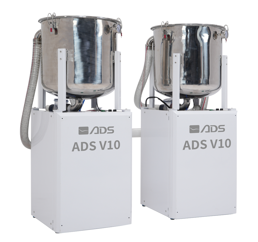 ADS V10 Twin Dry Vacuum System (10-14 User)