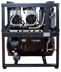 Vector Vortex Stackable Compressor Dual 2HP (6-8 User) VS4