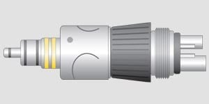 J. Morita TwinPower Turbine 4H PAR-4HEX-O-WH (W&H Roto Quick Coupling)