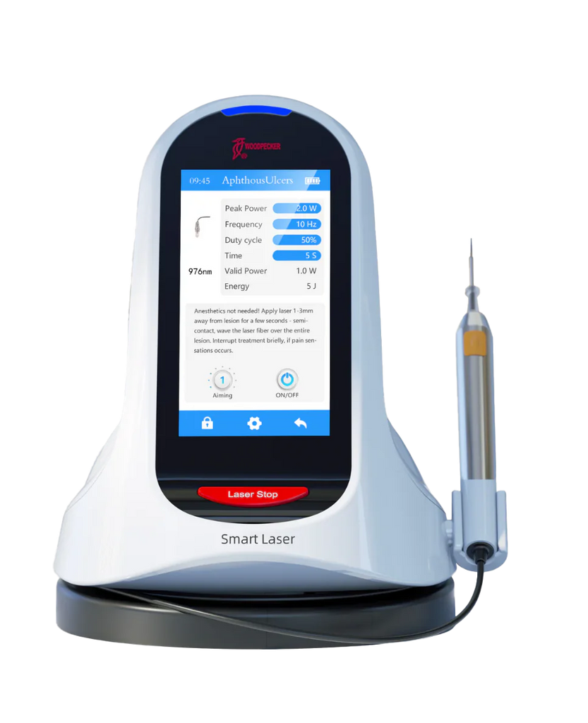 Woodpecker® LX16 PLUS Smart Laser Dental Diode Laser Three Wavelengths Blue Semiconductor Laser Therapy Device